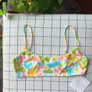 NWT Amore and Sorvete Bikini Top